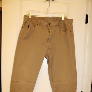 Polo Khaki Pants - Zip fly and button